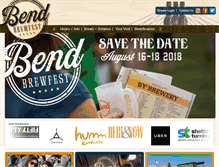 Tablet Screenshot of bendbrewfest.com